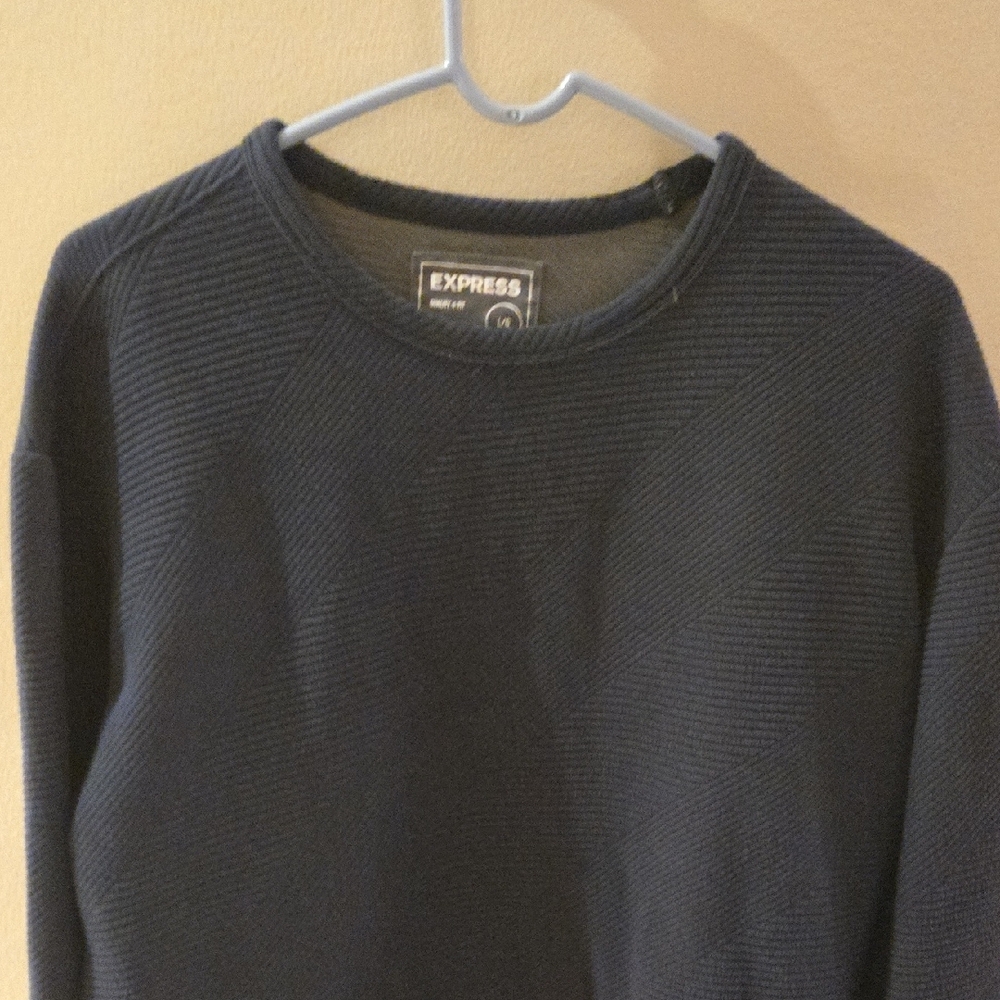Express Men's Navy Sweater